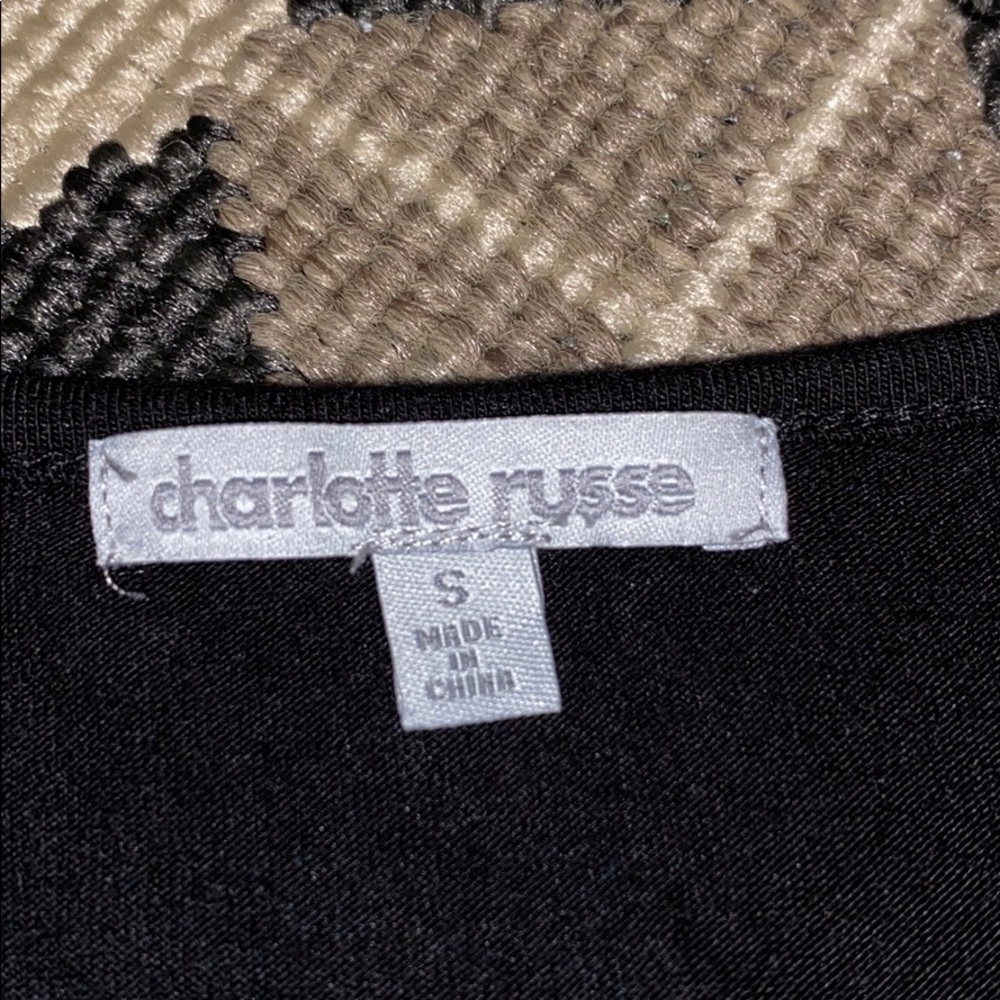 3 for $12 black lace up shirt - Picture 3 of 5